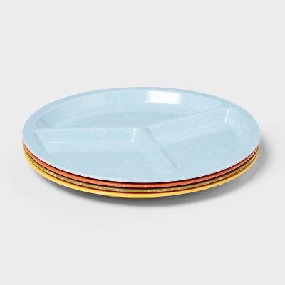 4pk Divided Plates - Room Essentials™ 2 4pk Divided Plates - Room Essentials™ - Image 2