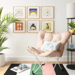 (Set Of 6) 11" X 11" Matted To 8" X 8" Frame Set - Room Essentialsā¢