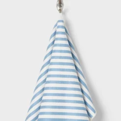 Quick Dry Striped Waffle Towel Blue - Room Essentials™ -RoomEssentials Sales Store GUEST f372b767 e8ce 4640 af7b 584bc7bd3431