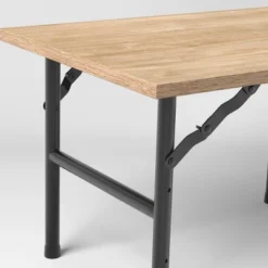 Adjustable Height Dorm Folding Table Brown - Room Essentials™ -RoomEssentials Sales Store GUEST fc18ae1a 6259 4076 8b08 44a9d2c9597d