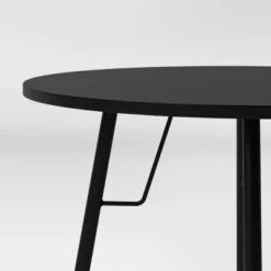 36" Round Dining Table Black - Room Essentials™ -RoomEssentials Sales Store GUEST febd95dc 01ec 4906 b56e dd6151730809